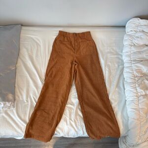 SHEIN Brown Flare & Wide Leg Jeans